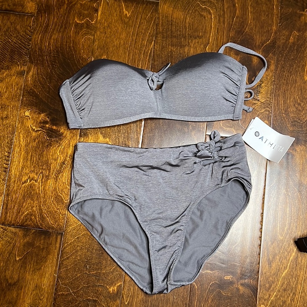 New Athleta high waist bikini